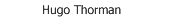 Hugo Thorman